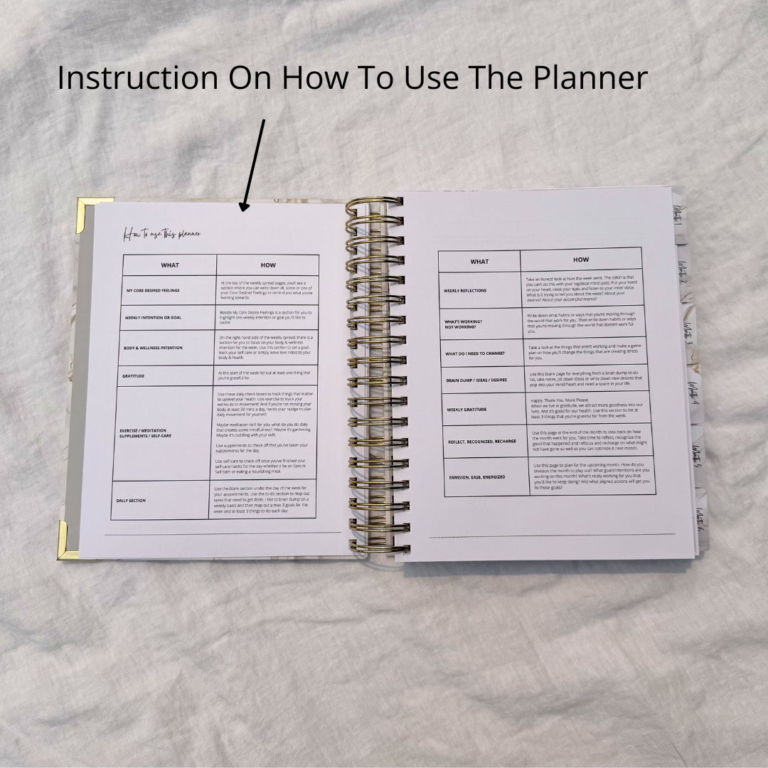 The Essential Planner (Undated)