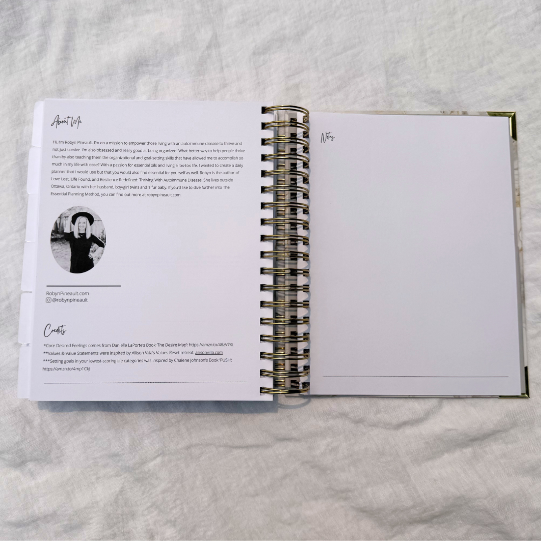 The Essential Planner (Undated)