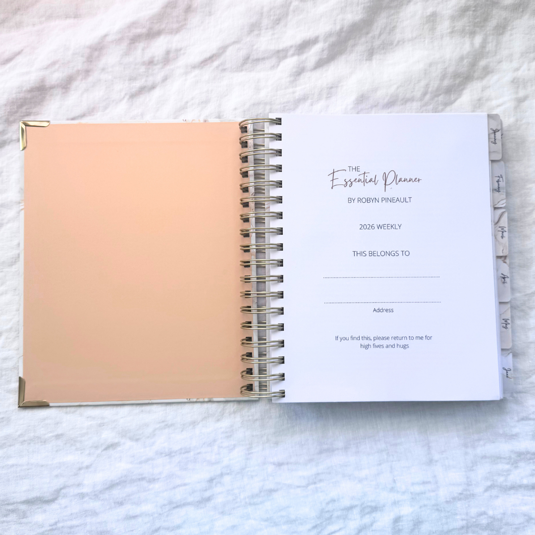 The 2026 Essential Planner (Open For Pre-Order, Ships Late November 2025)