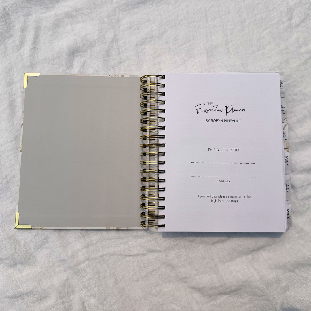 The Essential Planner (Undated)