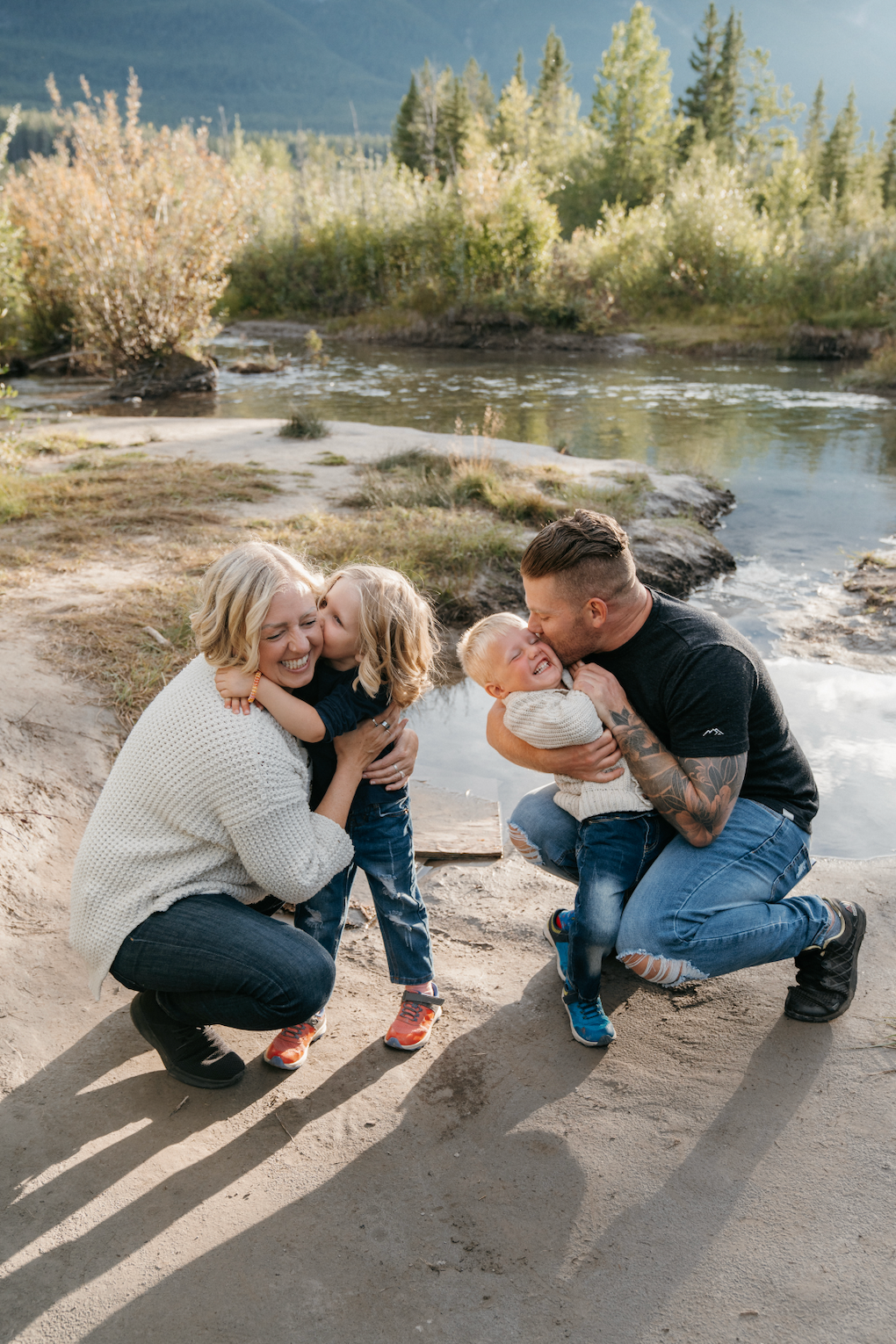 Robyn Pineault, the Essential Planner Creator with her Family
